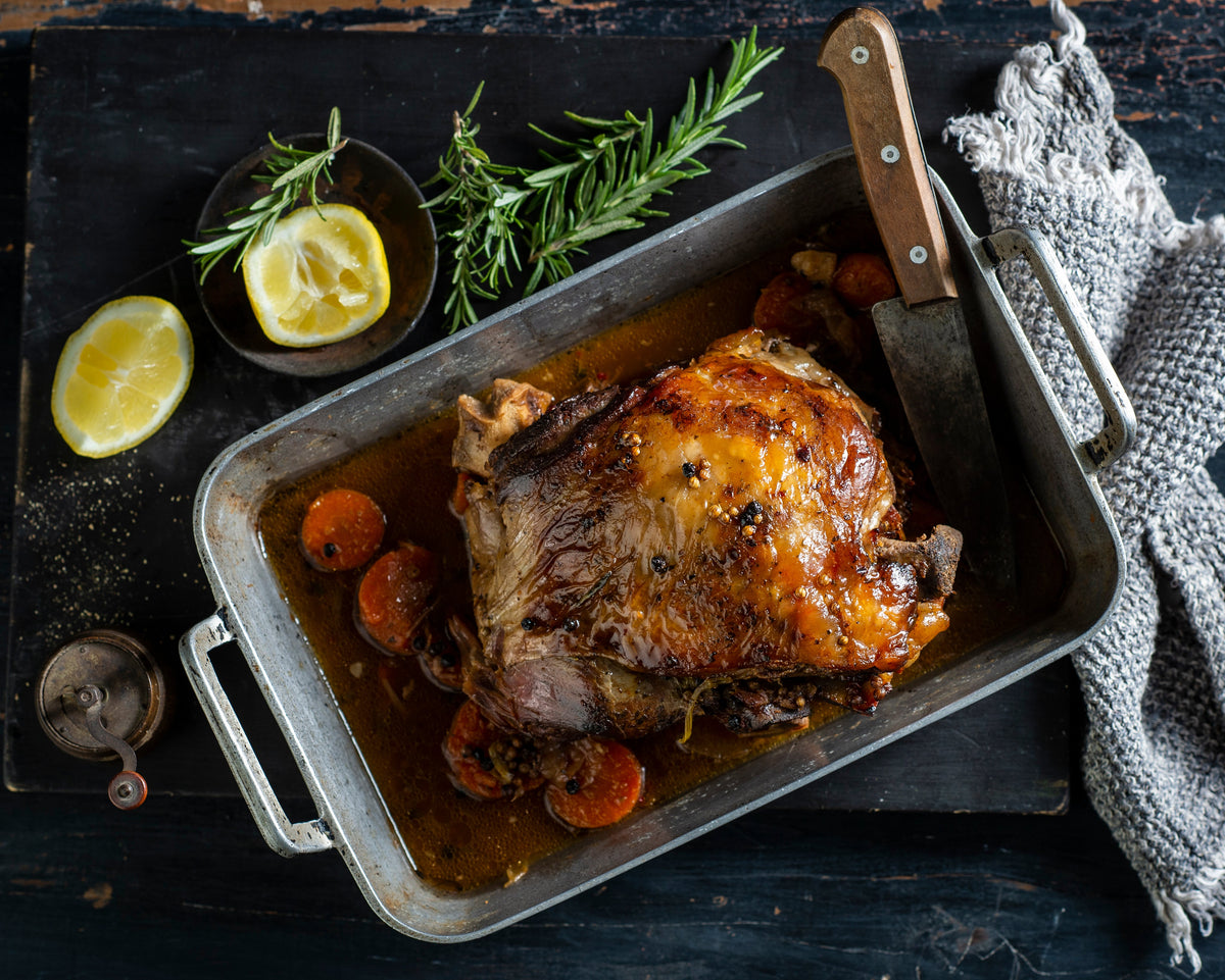 Homestyle Meals - cooked leg of lamb